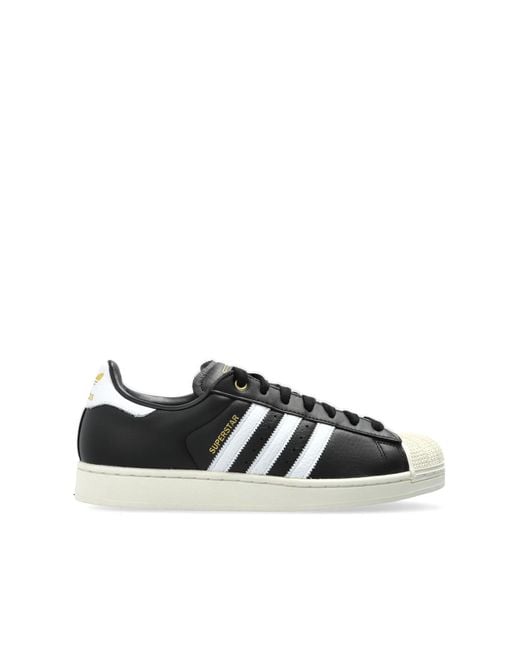 Adidas Originals Black Sports Shoes "Superstar Ii" for men