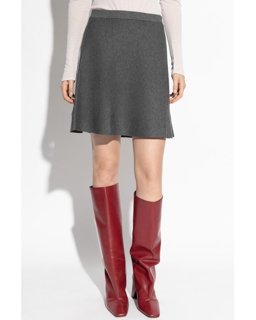 Samsøe & Samsøe Gray "Salula" Skirt