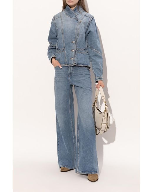 Isabel Marant Brown Suede Cowboy Boots 'Duerto'