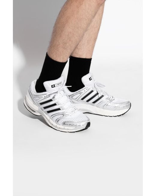 Adidas Originals White Sports Shoes "Adistar Control 5"