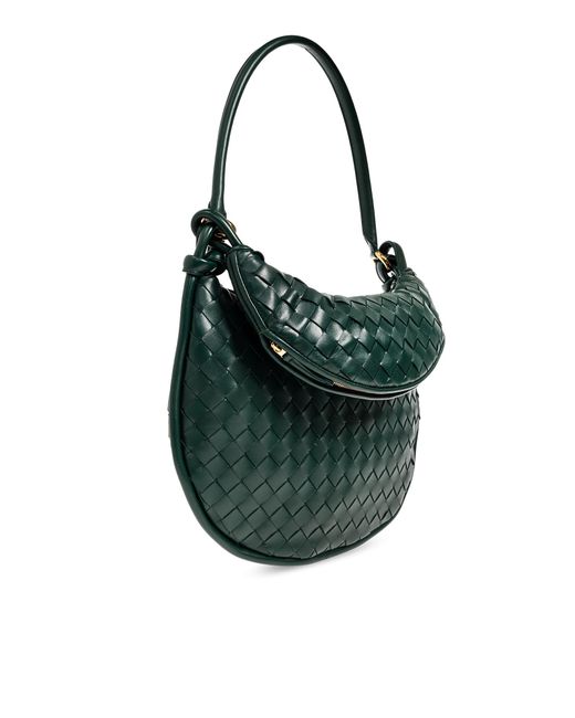 Bottega Veneta Green 'gemelli Medium' Shoulder Bag,