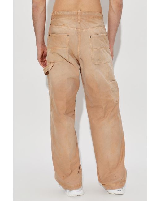 DSquared² Natural 'Cargo' Trousers for men