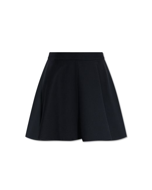 Flared skirt clearance black