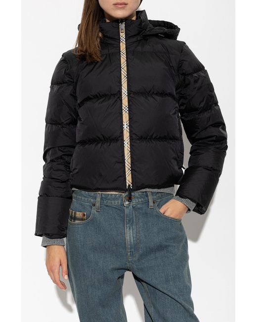 Burberry Black Langdale Down Jacket