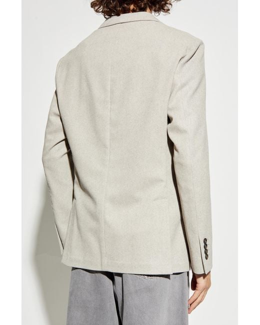 Eleventy White Wool Blazer for men
