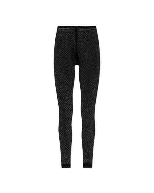 DSquared² Black Lace Leggings