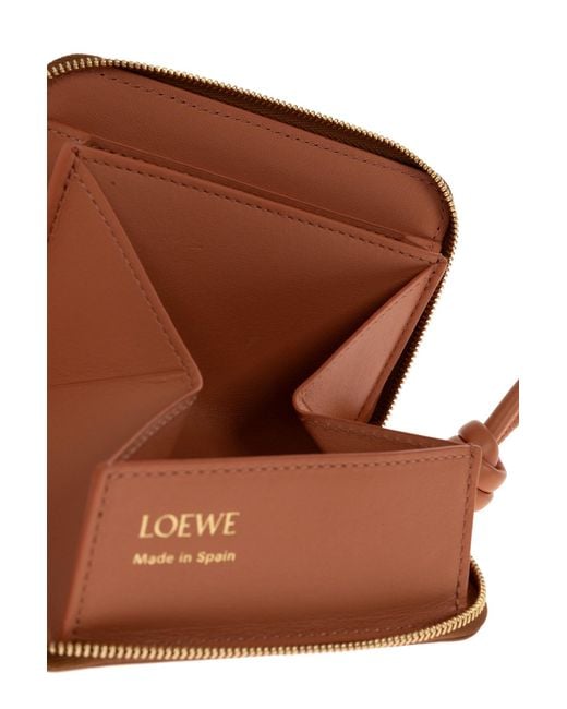 Loewe Brown Leather Wallet