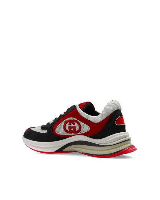 Gucci Red Run Sneakers for men