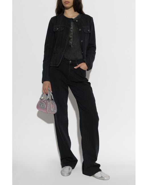 DIESEL Black Jacket 'De-Grafy'