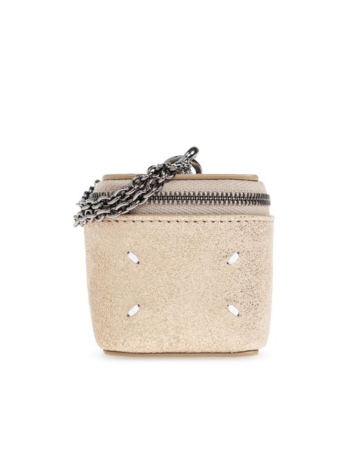 Maison Margiela Natural Shoulder Bag "Mini Cube"