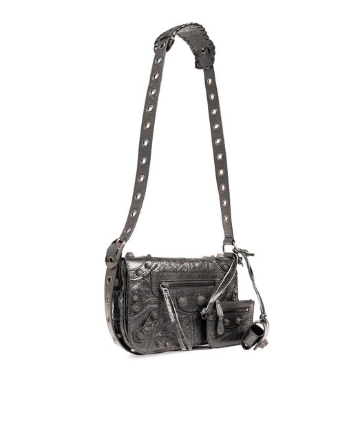 Balenciaga Gray ‘Neo Cagole Xs’ Shoulder Bag