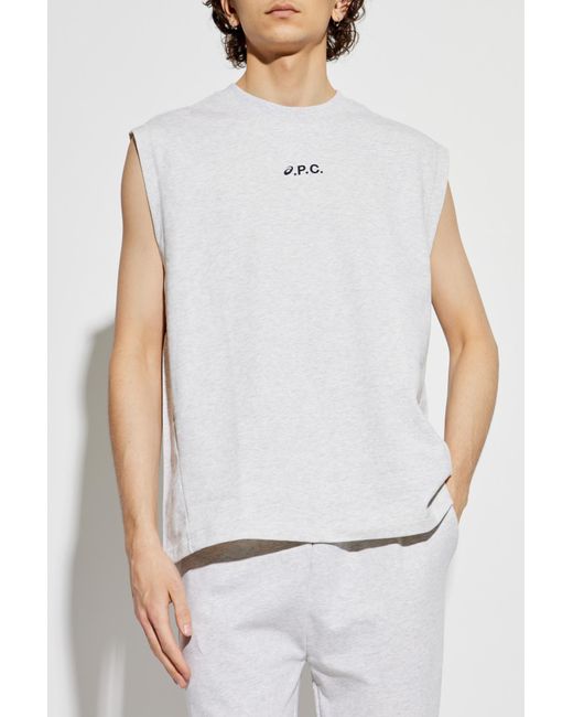 A.P.C. White Apc X Asics for men