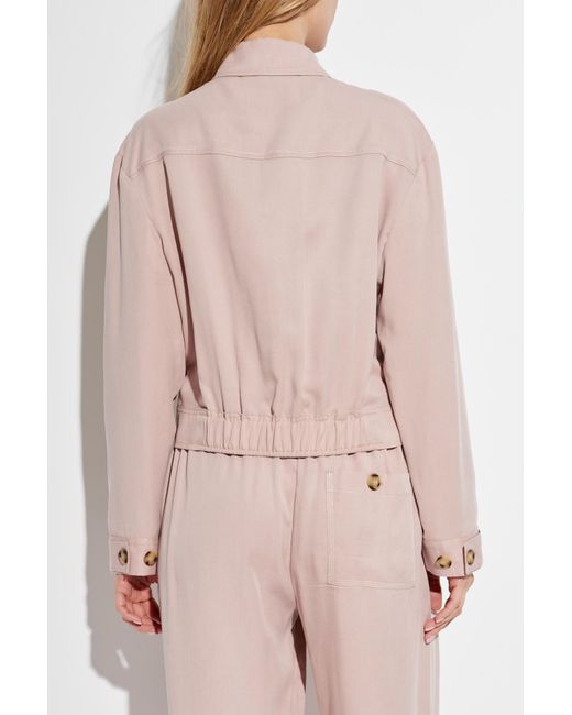 Paul Smith Pink Jacket With Pockets