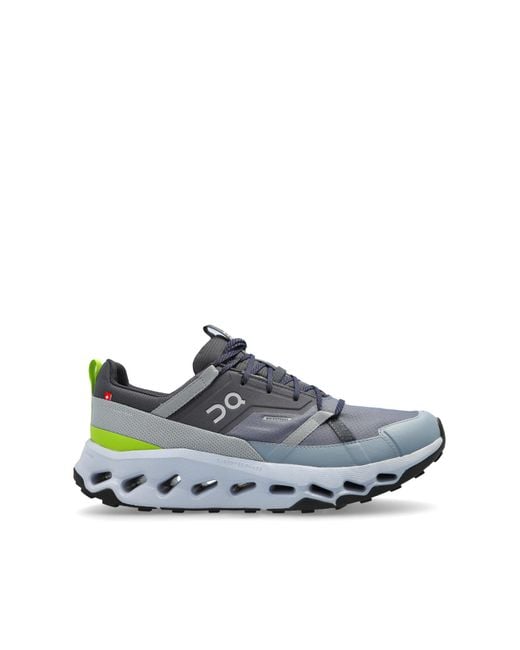 On Shoes Gray Trekking Shoes Cloudhorizon Wp for men