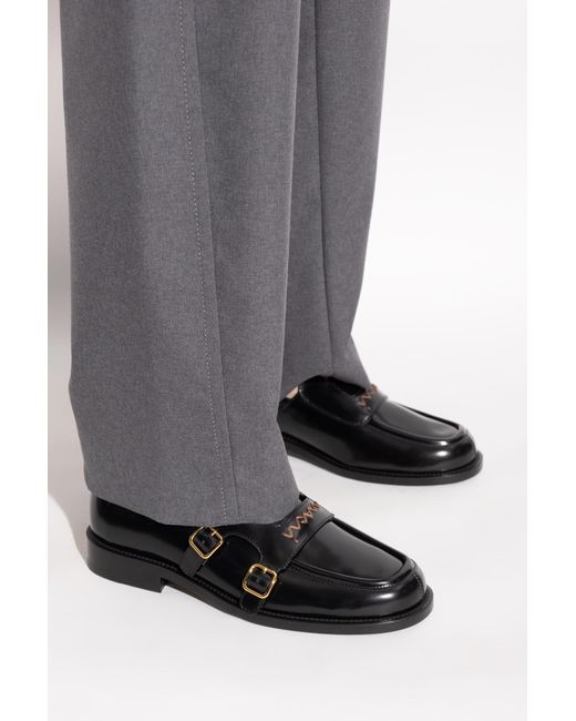 Marni Black Leather Shoes