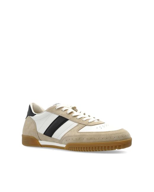 Tom Ford White Sneakers With Logo for men