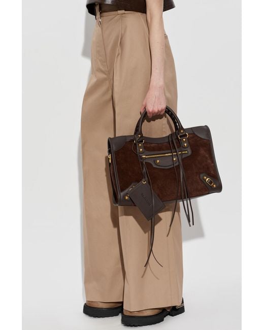 Balenciaga Brown Le City Medium Bag