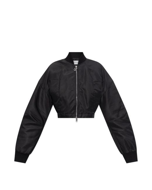 Sportmax Black "Avenue" Bomber Jacket