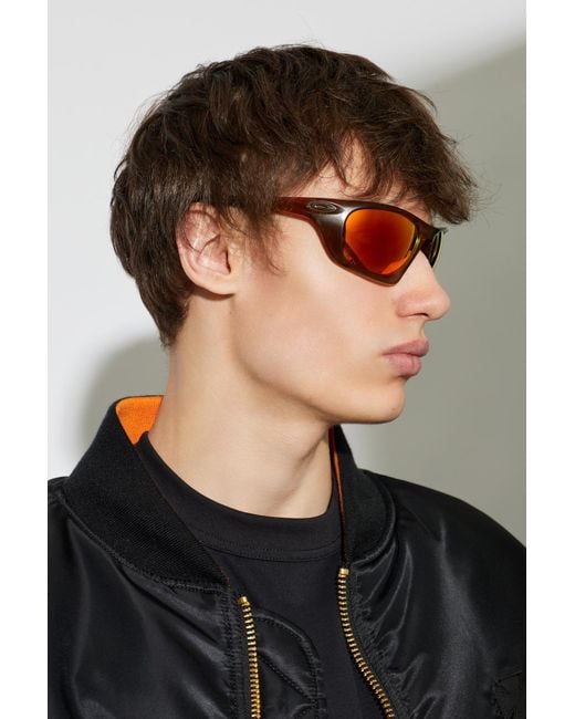 Oakley Orange 'Lateralis' Sunglasses for men