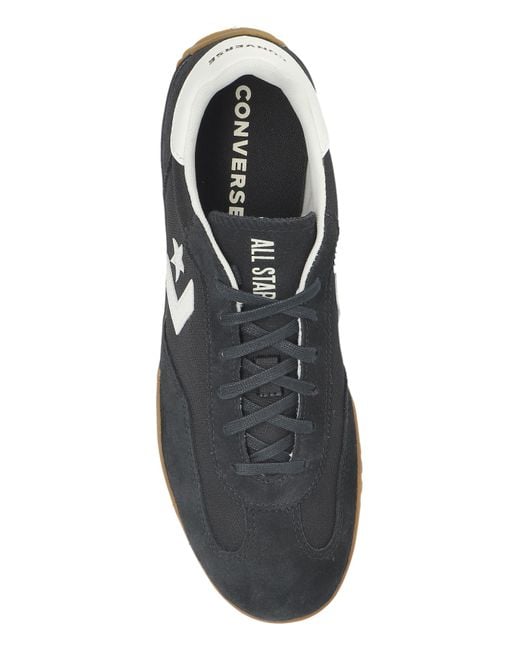 Converse Black Sports Shoes 'Run Star Trainer Ox' for men