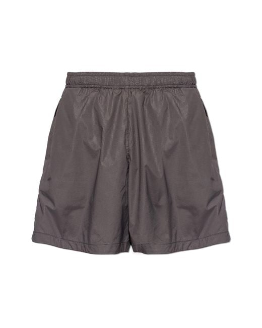 Stone Island Gray Shorts for men