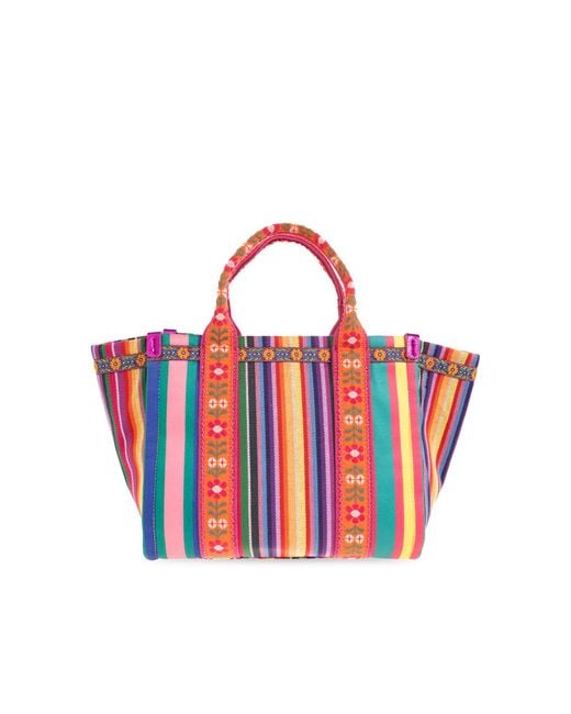 Kurt Geiger Red Southbank Small Shopper Bag