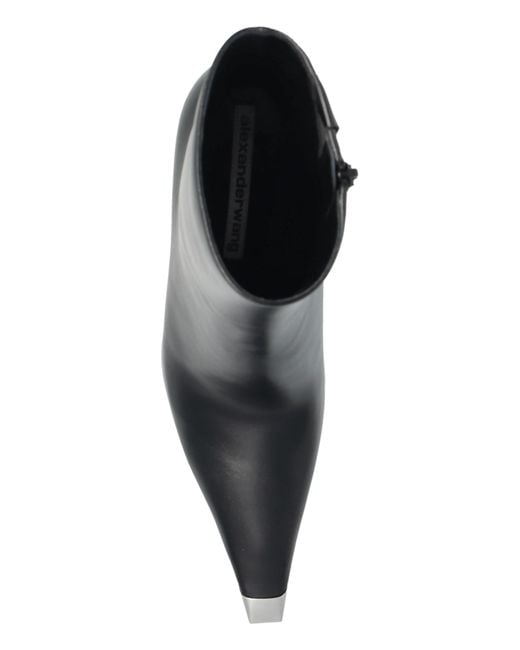 Alexander Wang Black 'Ferrara' Heeled Ankle Boots