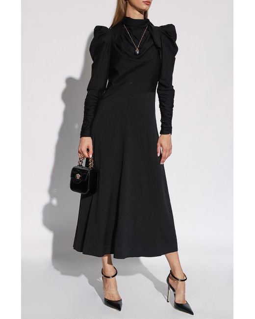 Zimmermann Silk Dress in Black Lyst
