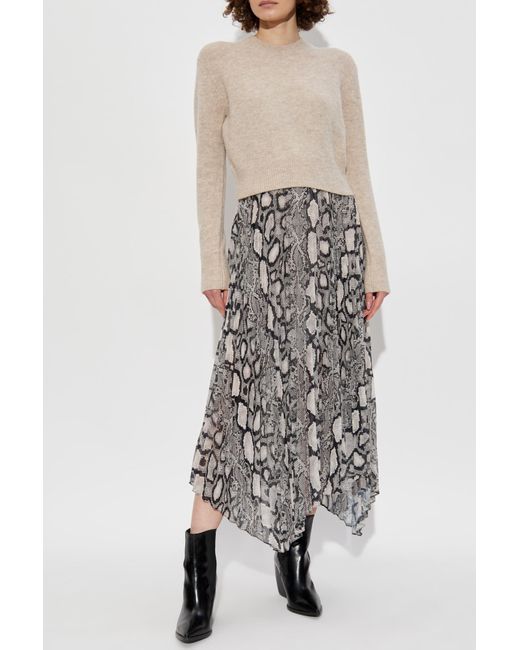 AllSaints White Two-Piece Dress Dona
