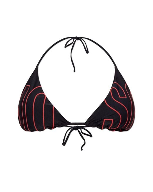 Moschino Black Bikini Top