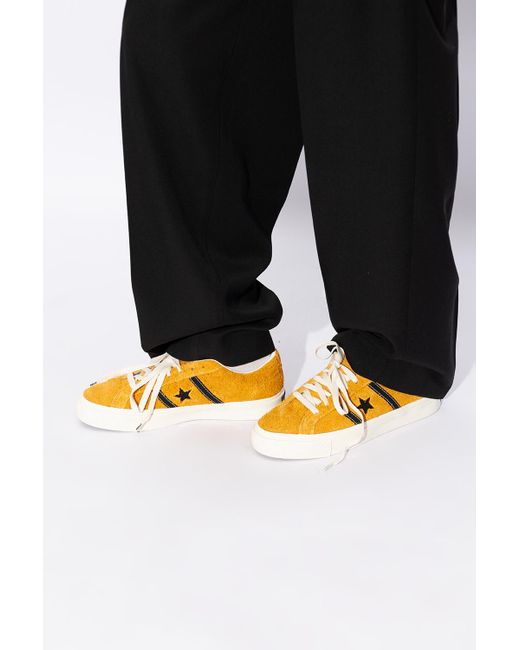 Converse Orange 'one Star Academy Pro' Sneakers,