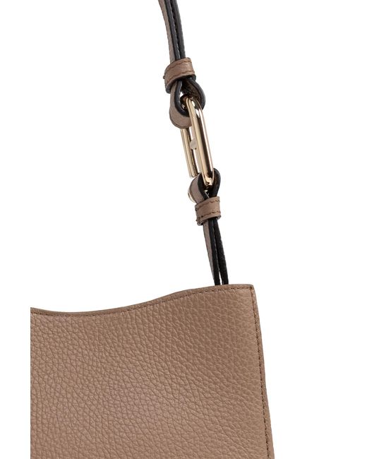 Furla Brown 'nuvola Mini' Handheld Bag,