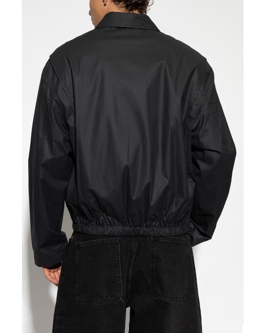 Studio Nicholson Black 'Lyons' Jacket for men