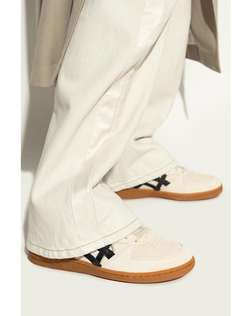 Asics White Sports Shoes `skyhand Og`,