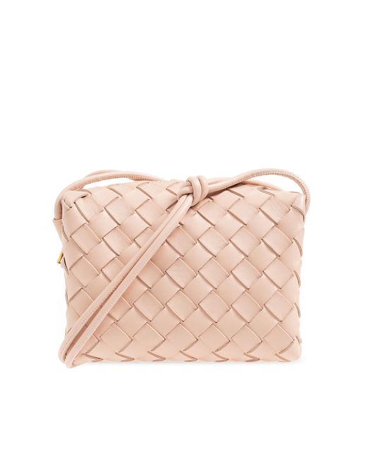 Bottega Veneta Pink 'loop Mini' Shoulder Bag,