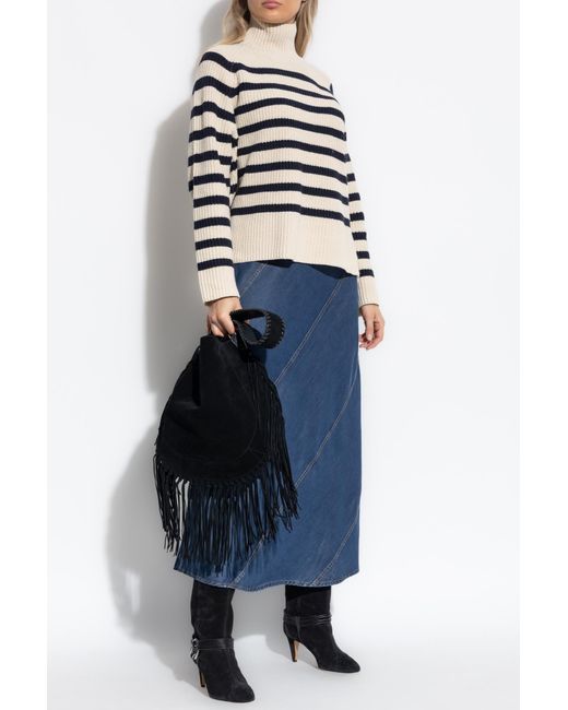 Munthe Black Turtleneck "Arissa"