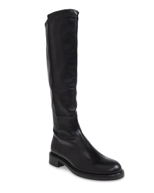 Stuart Weitzman Black "Gisele" Boots