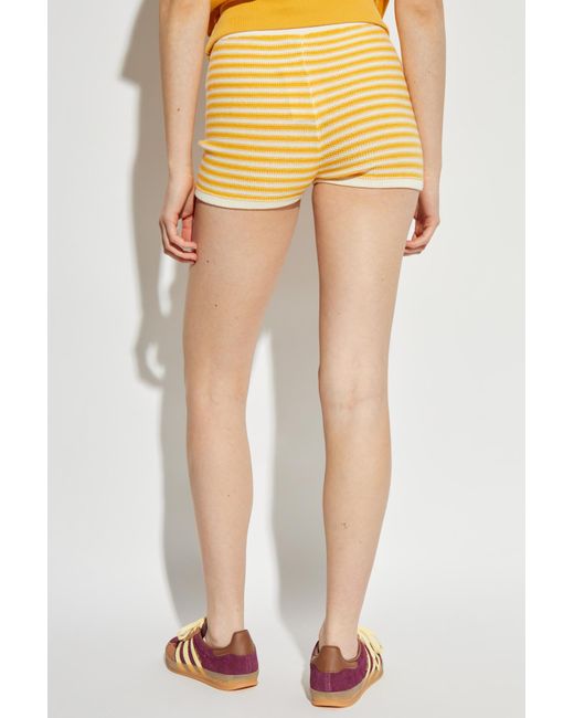 The Upside Yellow "Daisy" Shorts