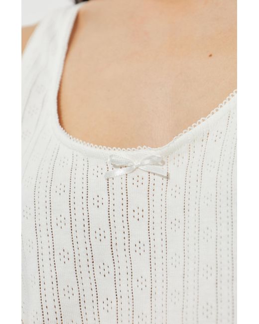 Munthe White Nanetta Top