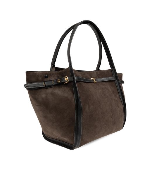 Tod's Black Suede Bag 'Medium'