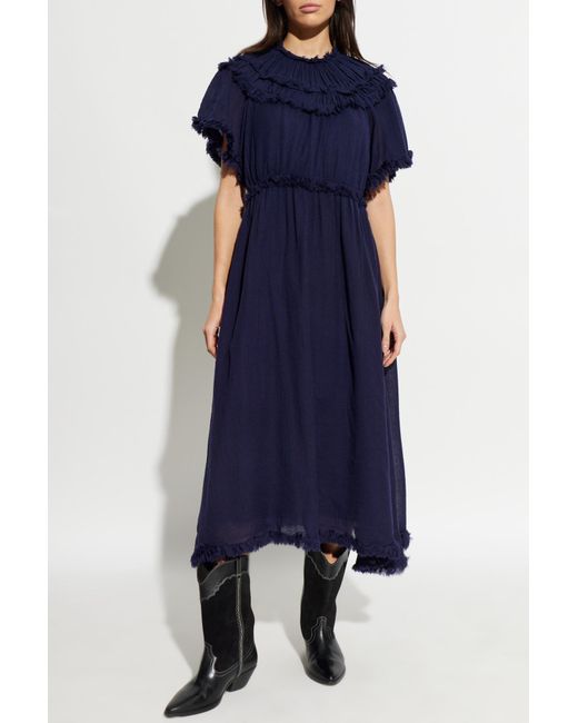 Ulla Johnson Blue Dress 'Ayan'