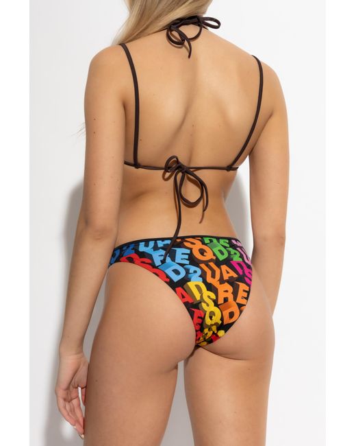 DSquared² Black Swimwear Bottom