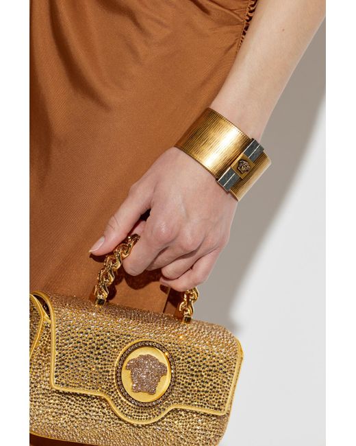 Versace Natural Brass Bracelet
