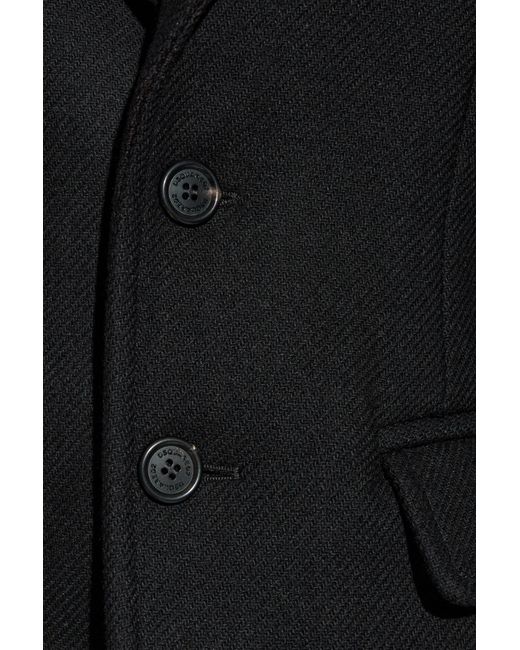 DSquared² Black Wool Jacket