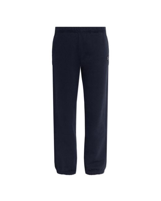 KENZO Blue Sweatpants With Patch