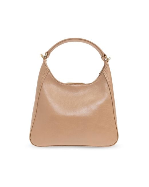 Balenciaga Shoulder Bag Bb Soft Of Hobo Type in Natural | Lyst