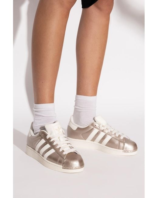 Adidas Originals Natural Superstar Ii Sports Shoes