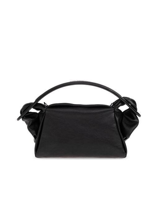 KENZO Black Leather Hand Bag