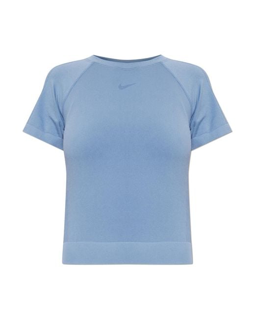 Nike Blue Short Top With Logo