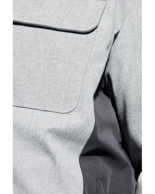 Bogner Gray Puffer Ski Jacket 'Cobeyn' for men